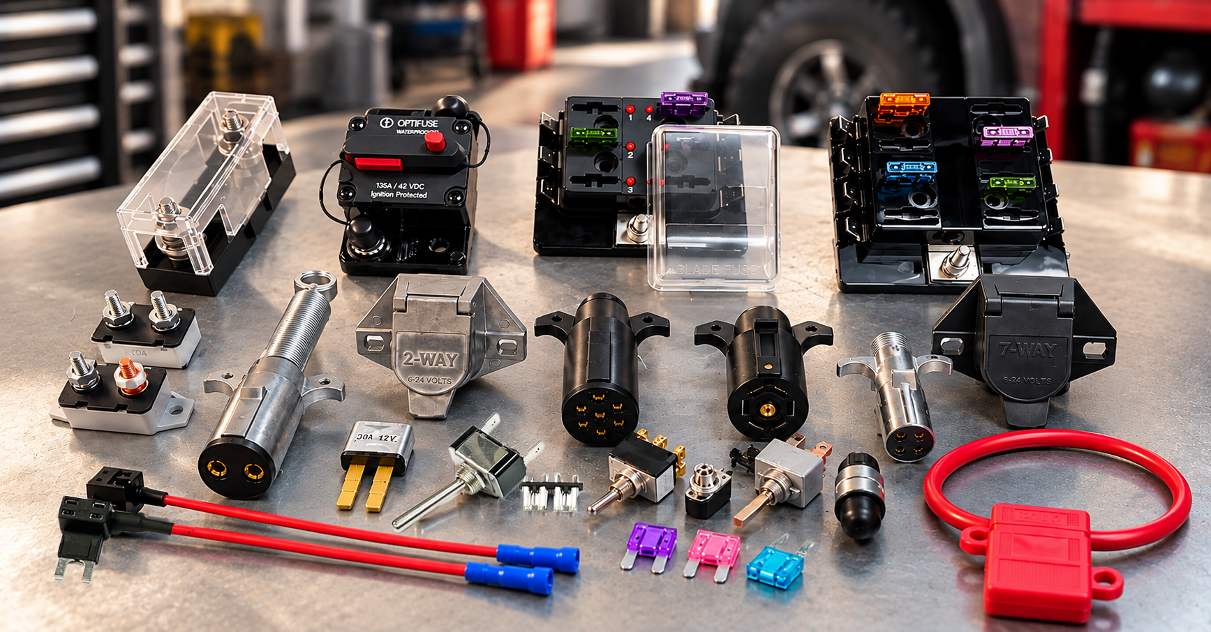 Professional-Automotive-Electrical-Components-Display